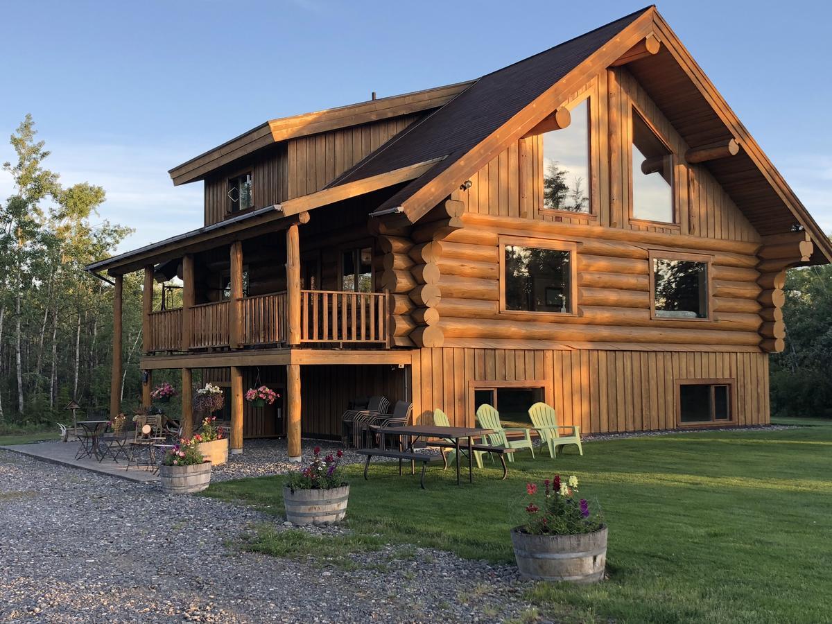 Sawing Logzz Cabin Copper Center Exterior foto